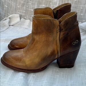 Bed Stu Yell Women's Ankle Boot in Tan Teak Rustic 8.5
